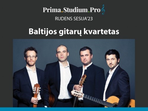 Baltic Guitar Quartet in Ukmergė